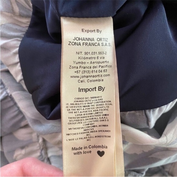 NEW Johanna Ortiz Botanical Heritage Dress 10 - Picture 13 of 17